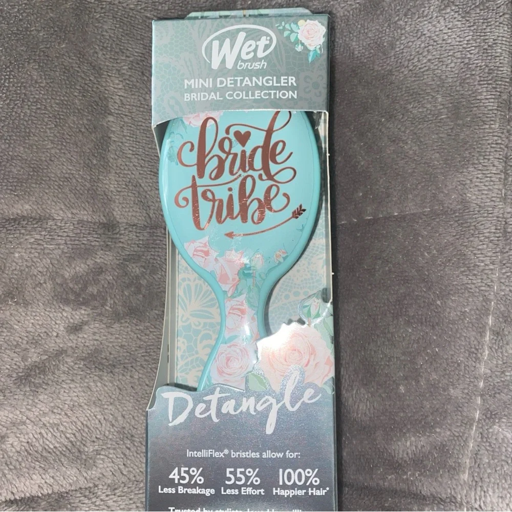 Wet Brush Mini Detangler Bridal Collection Floral Bride Tribe NEW‎